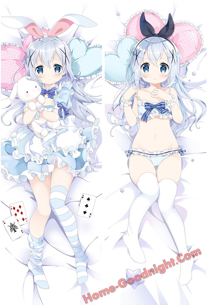 Chino Kafu - Is the Order a Rabbit Long pillow anime japenese love pillow cover